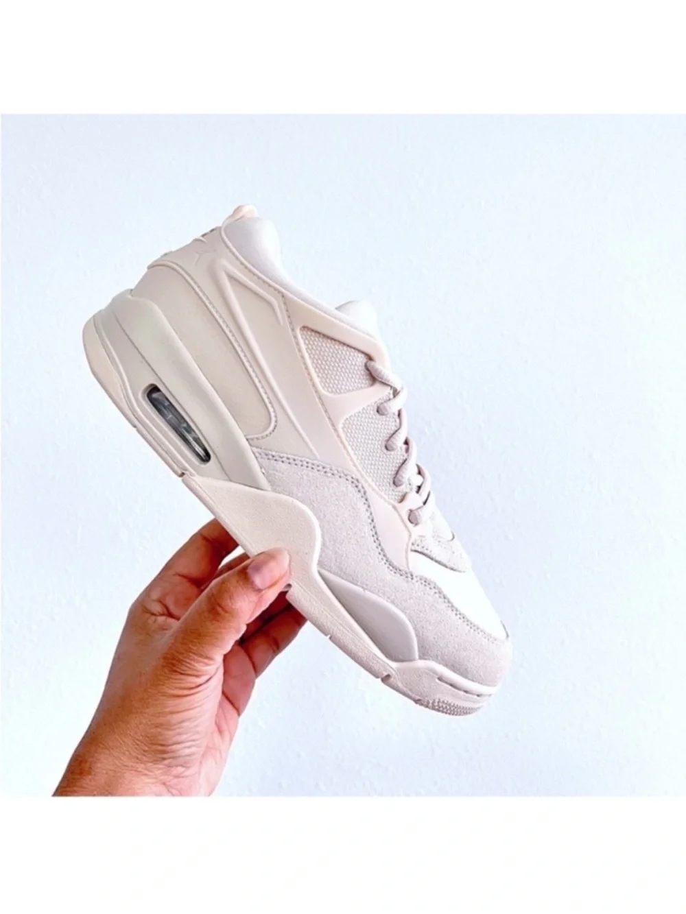 Nike Air Jordan 4 RM Legend Light Brown Cream Women’s Low Top Sneakers Size 9